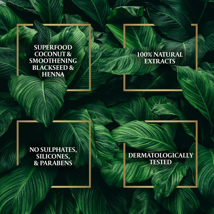 Parachute Coconut, Black Seed & Henna Hair Oil – Strength & Conditioning (300ml)