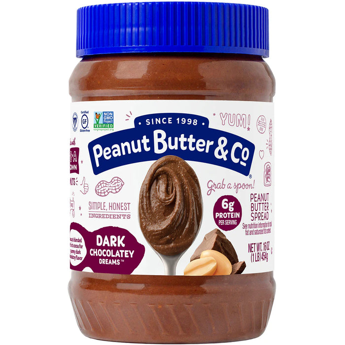 Peanut Butter & Co. Dark Chocolatey Dreams – Peanut Butter Spread (454g)