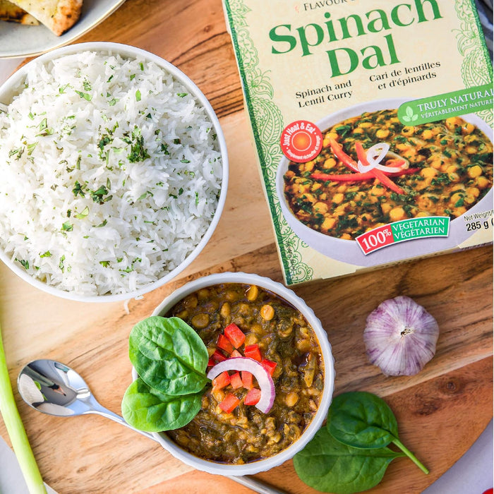 Taj Mahal Flavour of India; Spinach Dal (Spinach and Lentil Curry) 285g
