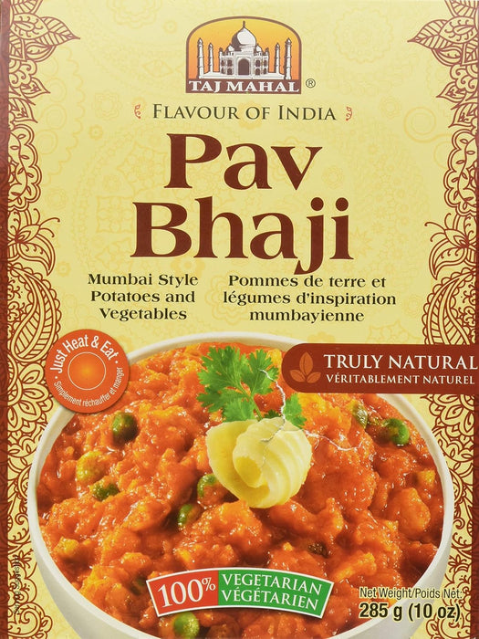 Taj Mahal Flavour of India; Pav Bhaji (Mumbai Style Potatoes and Vegetables) 285g