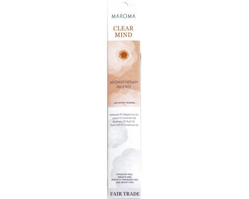Maroma Clear Mind Incense 10 Pack