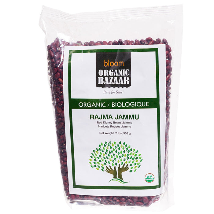 Bloom Organic Bazaar Rajma Jammu Red Kidney Beans Organic 908g