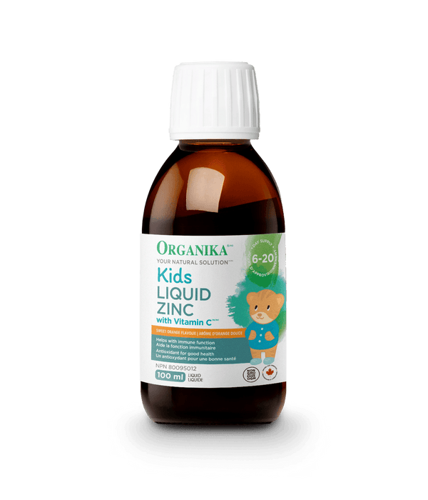Organika Kid's Liquid Zinc With Vitamin C 100ml