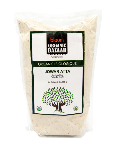 Bloom Organic Bazaar Jower Atta Sorgham Flour Organic 908g