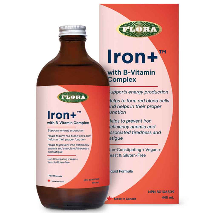 Flora Iron+B Vitamin Complex Liquid 445ml