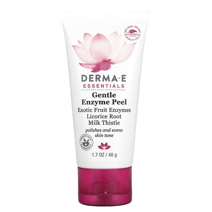 Derma E Gentle Enzyme Peel Exotic Fruit Enzyme with Licorice Root & Milk Thistle 48g