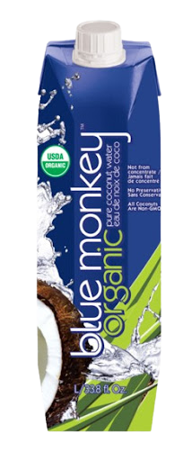 Blue Monkey Organic Coconut Water, 1l