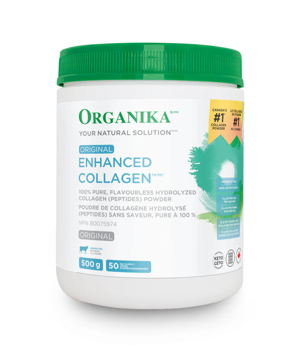 Organika Original Enhanced Bovine Collagen Unflavoured 500g