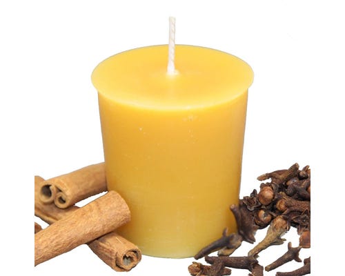 Honey Candles 2" Votive Mulled Spice Scent 1each