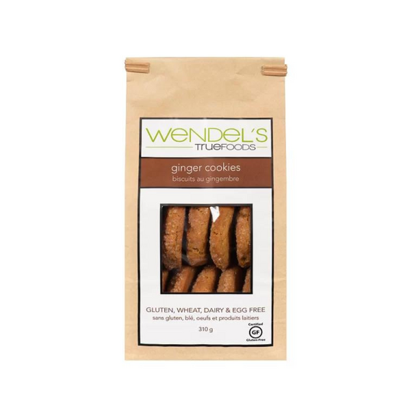 Wendel's Ginger Cookies Gluten, Wheat, Dairy and Egg Free 310g
