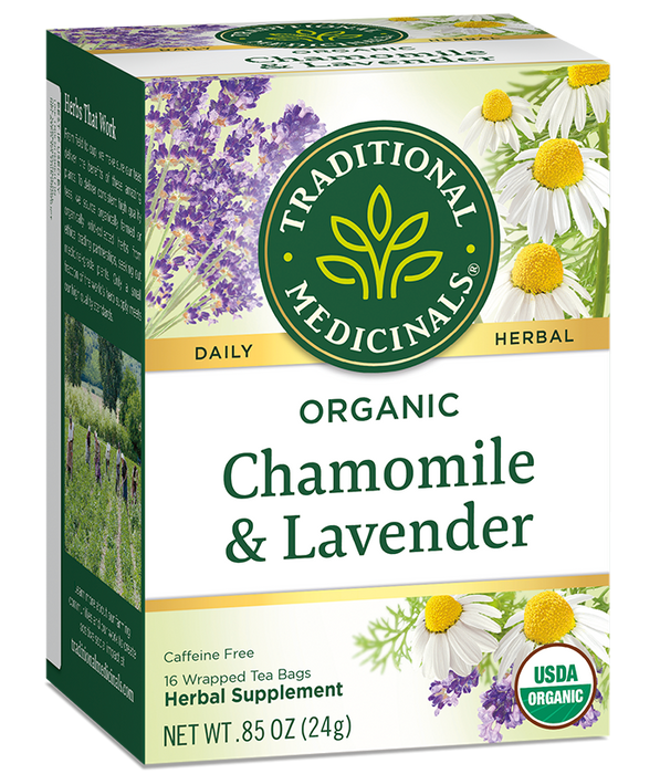 Traditional Medicinals Organic Tea, Chamomile 16 Tea Bags