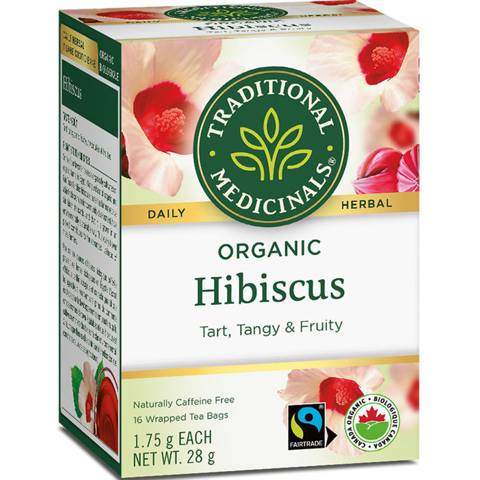 Traditional Medicinals Organic Tea, Hibiscus 16 Tea Bags