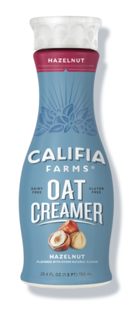 Califia Oat Creamer, Hazelnut 750ml