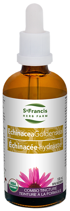 St. Francis Echinacea-Goldenseal Tincture Organic 100ml
