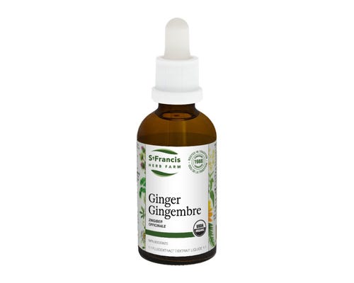 St.Francis Ginger Fluid Extract 1:1 Tincture Organic 100ml
