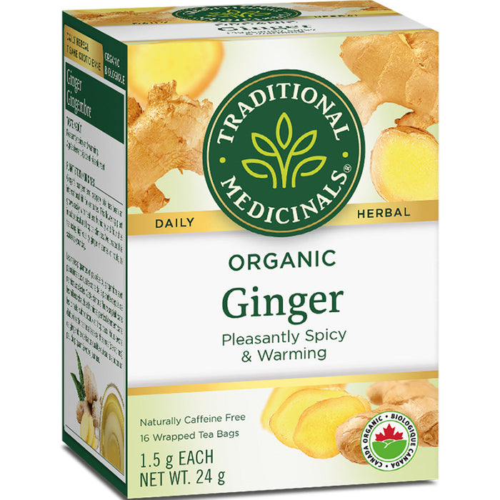 Traditional Medicinals Organic Tea, Ginger Aid 16 Tea Bags