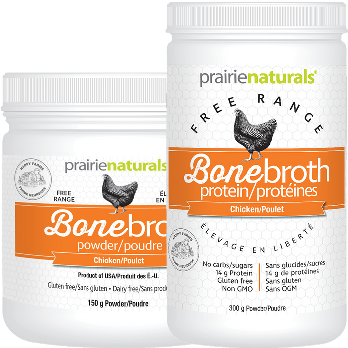 Prairie Naturals Chicken Bone Broth Powder Free Range  150g