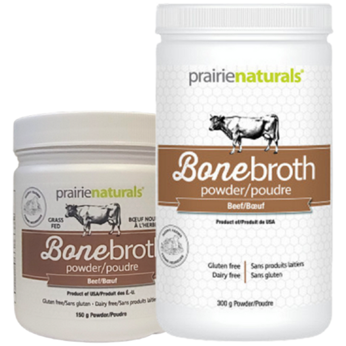 Prairie Naturals Beef Bone Broth Grass Fed Powder 150g