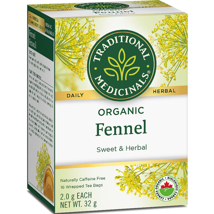 Traditional Medicinals Organic Tea, Fennel 16 tea bags