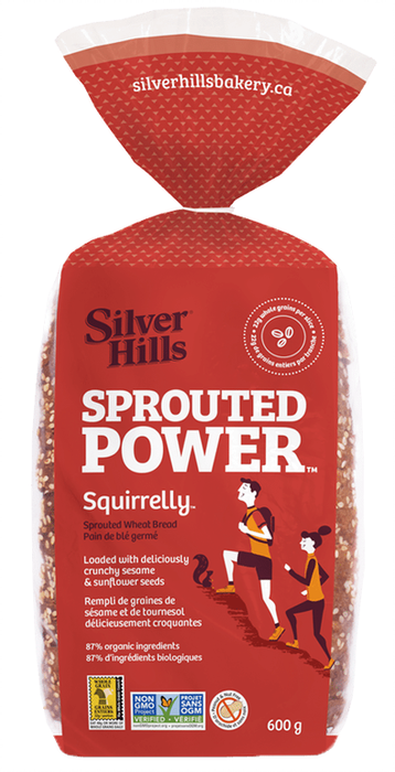 Silver Hills Sprouted Power "Squirrely" Bread Organic 600g