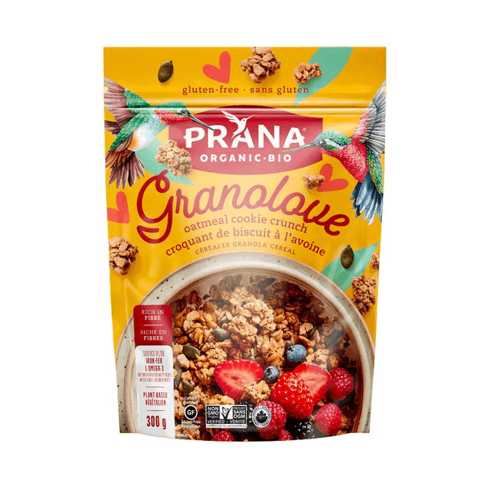 Prana Granolave Oatmeal Cookie Crunch Organic - Gluten Free 300g