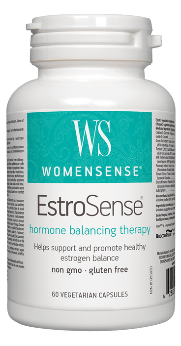 Womensense Estrosense Hormone Balancing Therapy - Helps Support and Promote Healthy Estrogen Balance 150 vegicaps Bonus