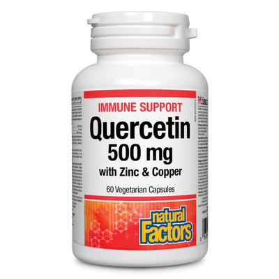 Quercetin 500mg with Zinc & Copper Immune Support 60vegicaps
