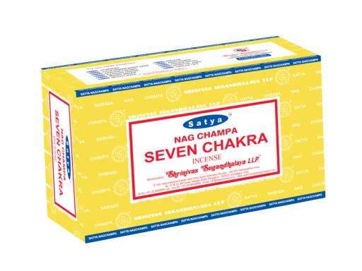 Satya Nag Champa Seven Chakra Incense 15g