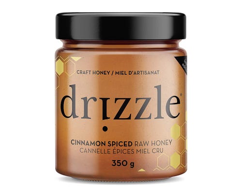 Drizzle Honey Cinnamon Spiced "Raw"  350g