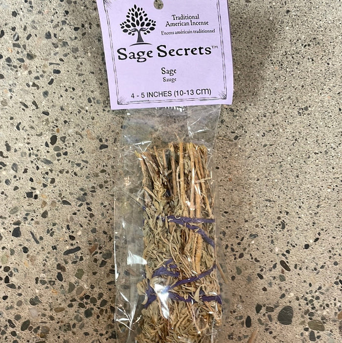 Sage Secrets Sage Smudging Wand - 6"-7"