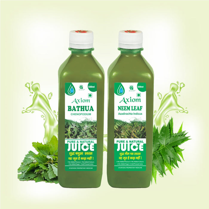 Neem Leaf Amla Juice - To Aid in Digestive System Disorders 500ml