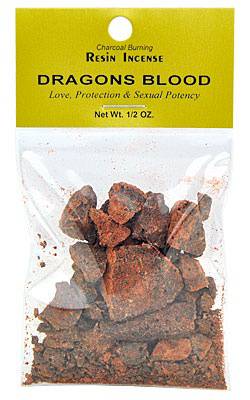 Nature's Expression Dragons Blood Natural Resin Incense  30g