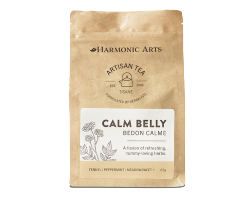 Harmonic Art's "Calm Belly" Loose Leaf Tea - A Fusion of Refreshing Tummy - Loving Herbs. 70g