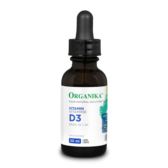 Organika Vitamin D3 Liquid 2500 IU 30ml