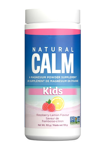 NatCalm Kid's Magnesium Citrate Powder Raspberry-Lemon 113g