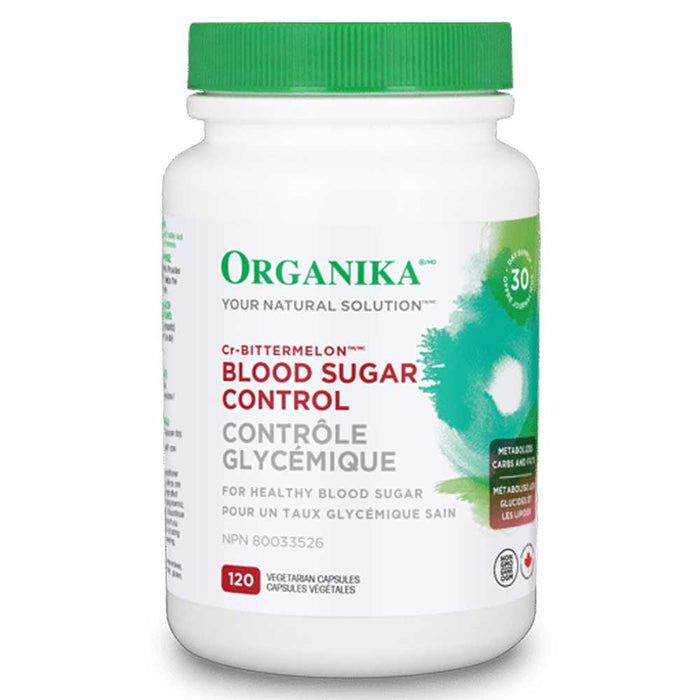 Organika Blood Sugar Control - Cr-Bittermelon 120 Vegecaps