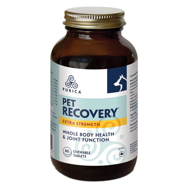 Purica Pet Recovery Extra Strength - Whole Body Health & Joint Function 60 chewables