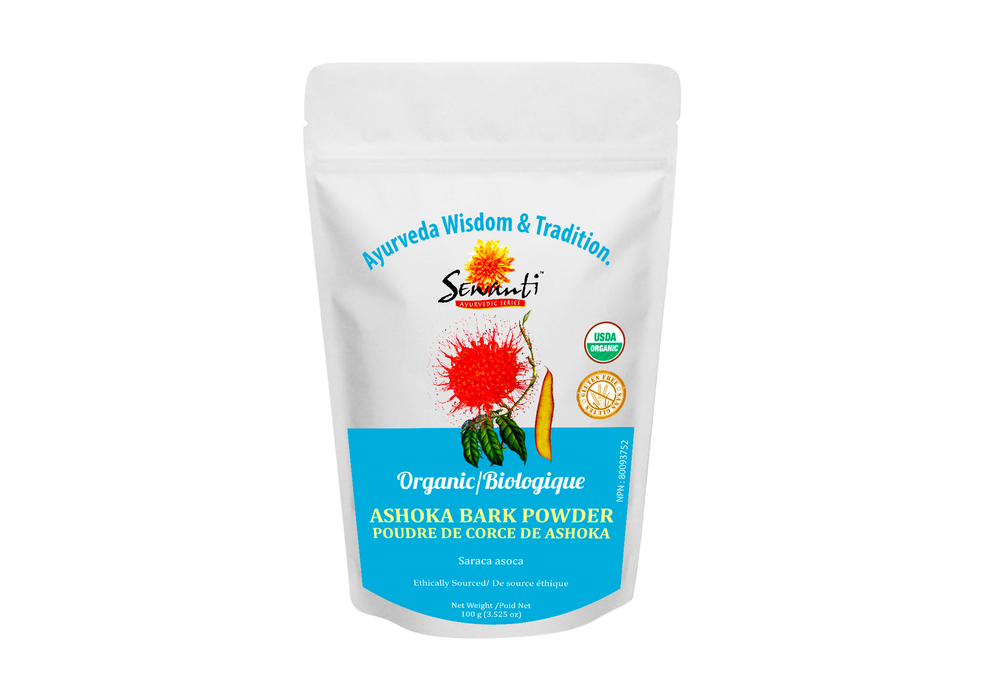 Sewanti Ashoka Bark Powder Organic - Relief of Minor Spasm Associated with Menstrual Periods 100g