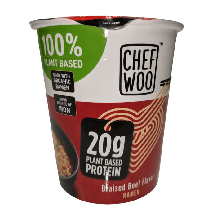 Chef Woo Plant Based Ramen Braised Beef Flavour 71g