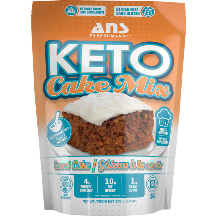 ANS Keto Carrot Cake Mix - Gluten Free 278g