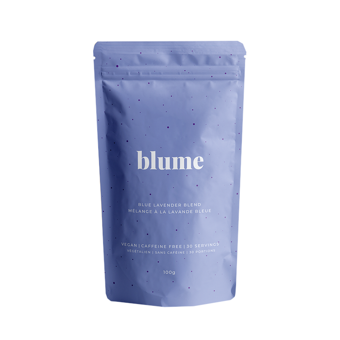 Blume Blue Lavender Blend Drink Mix - Vegan, Caffeine Free. 100g