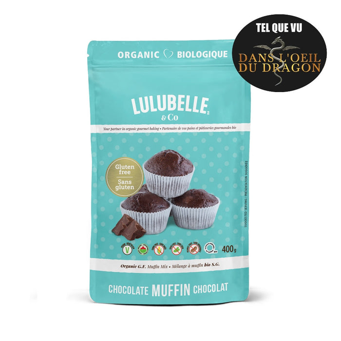 Lulabelle Chocolate Muffin Mix - Gluten Free 400g