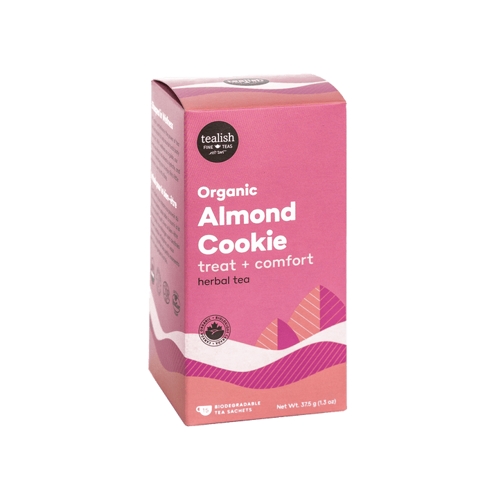 Tealish Almond Cookie Herbal Tea Oragnic - Treat & Comfort 15teabags