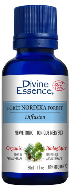 Divine Essence Nordika Forest Essential Oil Diffusion-Bath Organic - Nerve Tonic 30ml