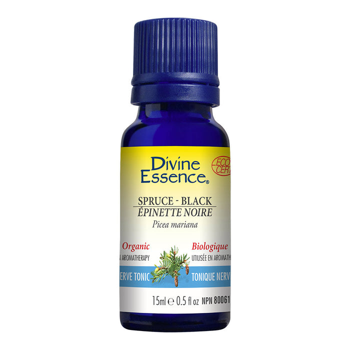 Divine Essence Spruce-Black Essential Oil Organic - Nerve tonic 15ml