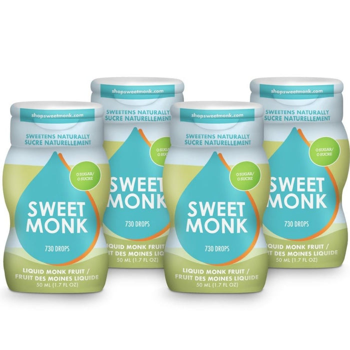 SweetMonk French Vanilla Keto Sweetener - All Natural, Sugar Alternative, Zero Calorie, No Bad Aftertaste.