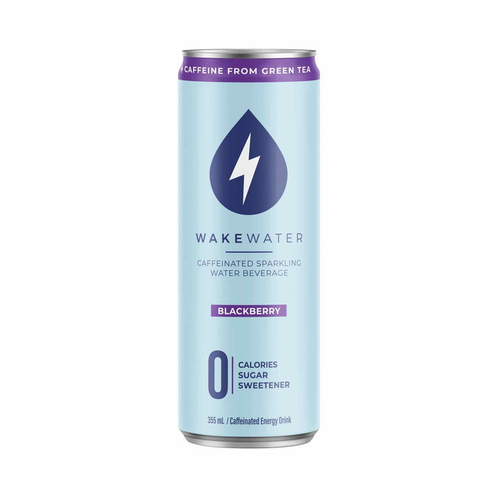 Wake Water Caffeinated Beverage, Blackberry 355ml