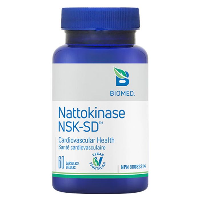 BioMed Nattokinase NSK-SD - Helps Support Cardiovascular Health. 60caps