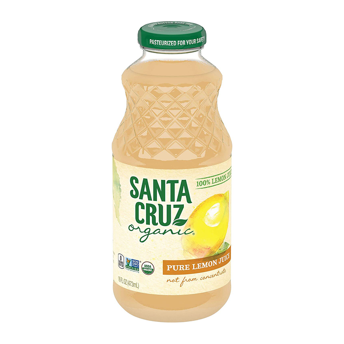 Santa Cruz Pure Lemon Juice Organic 473ml