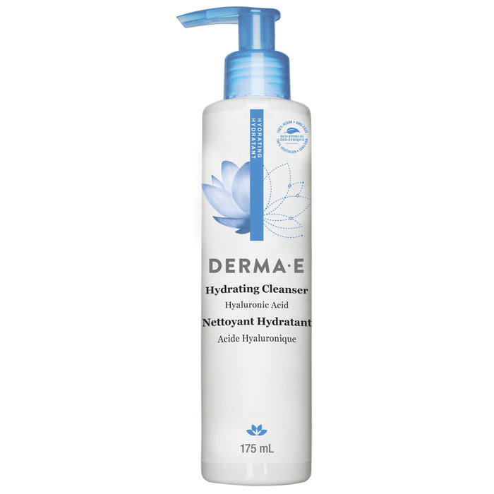 Derma E Hydrating Gentle Cleanser - Hyaluronic Acid, Chamomile & Vitamin E. 175 ml
